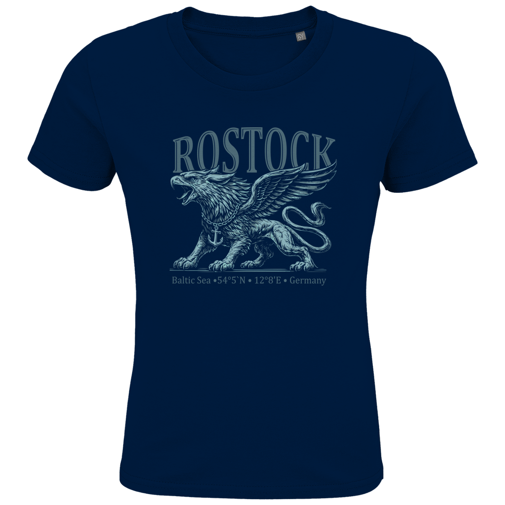 T-Shirt Kinder   "Rostock-Greif" #562 - beidseitiger Druck