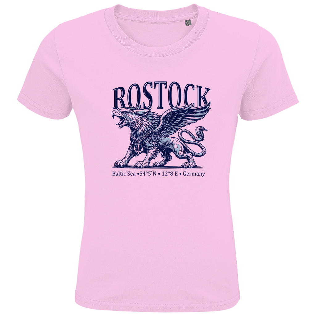 T-Shirt Kinder   "Rostock-Greif" #562 - beidseitiger Druck
