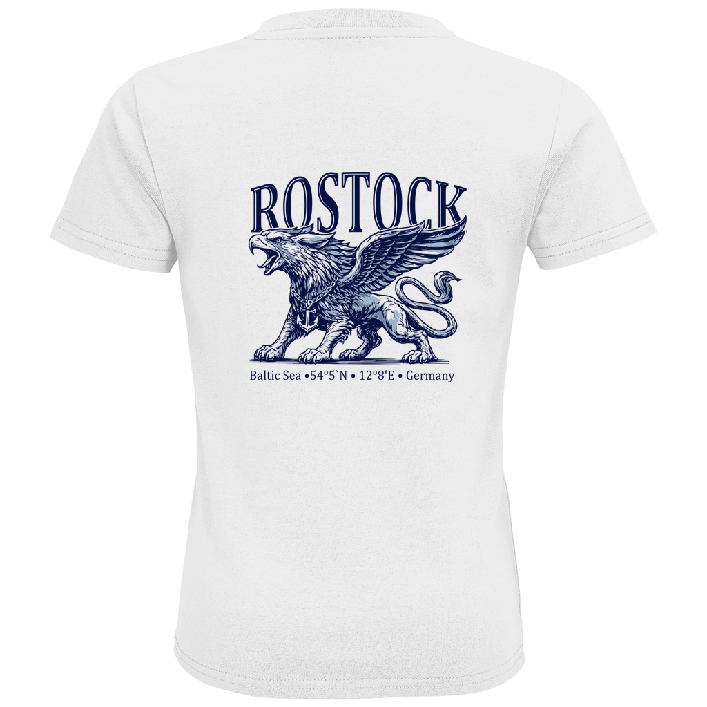 T-Shirt Kinder   "Rostock-Greif" #562 - beidseitiger Druck