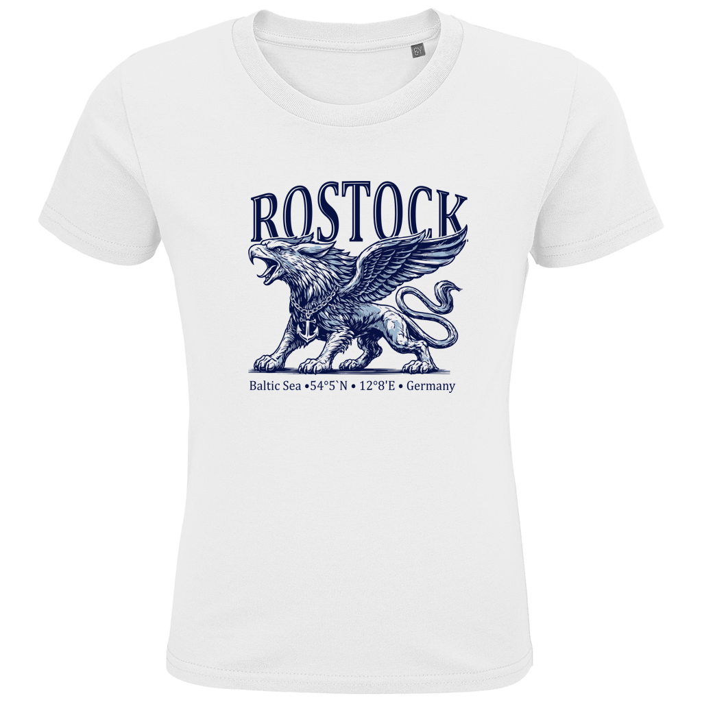 T-Shirt Kinder   "Rostock-Greif" #562 - beidseitiger Druck