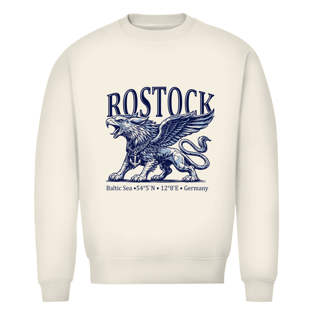 Sweatshirt Herren  "Rostock-Greif" #562  - einseitiger Druck
