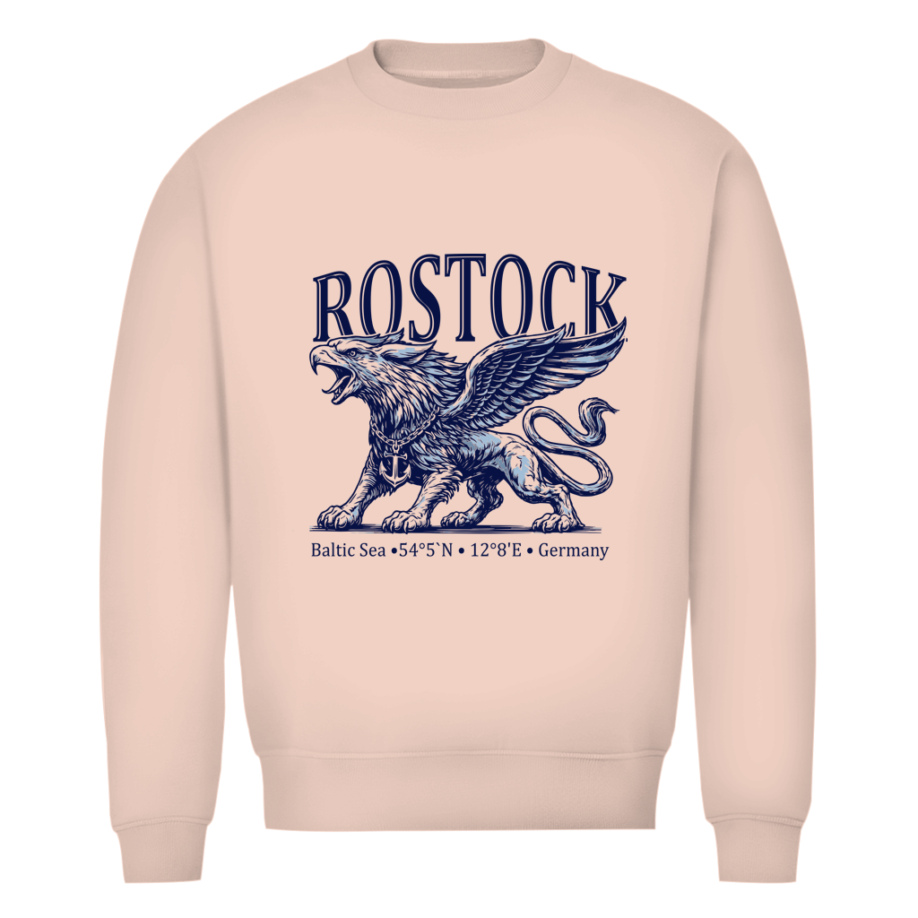 Sweatshirt Herren  "Rostock-Greif" #562  - einseitiger Druck