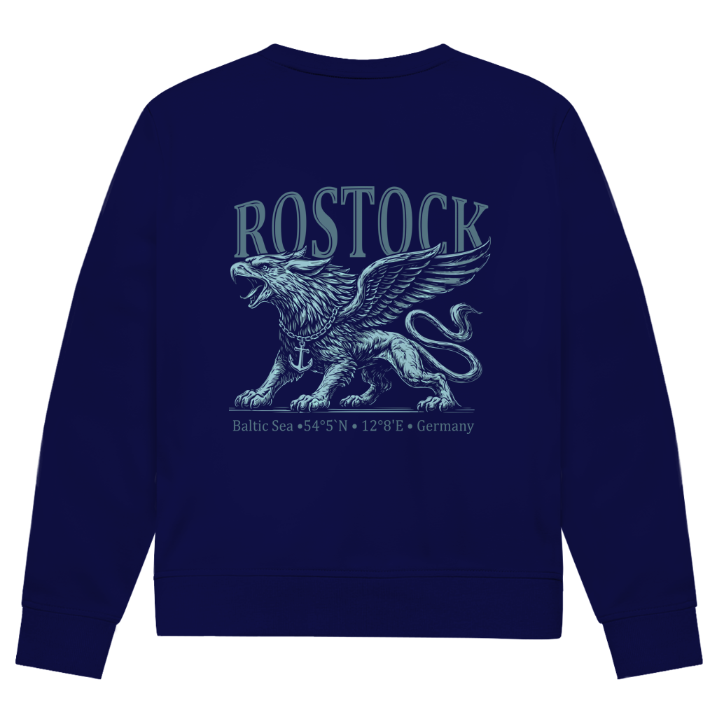 Sweatshirt Herren  "Rostock-Greif" #562 - beidseitiger Druck