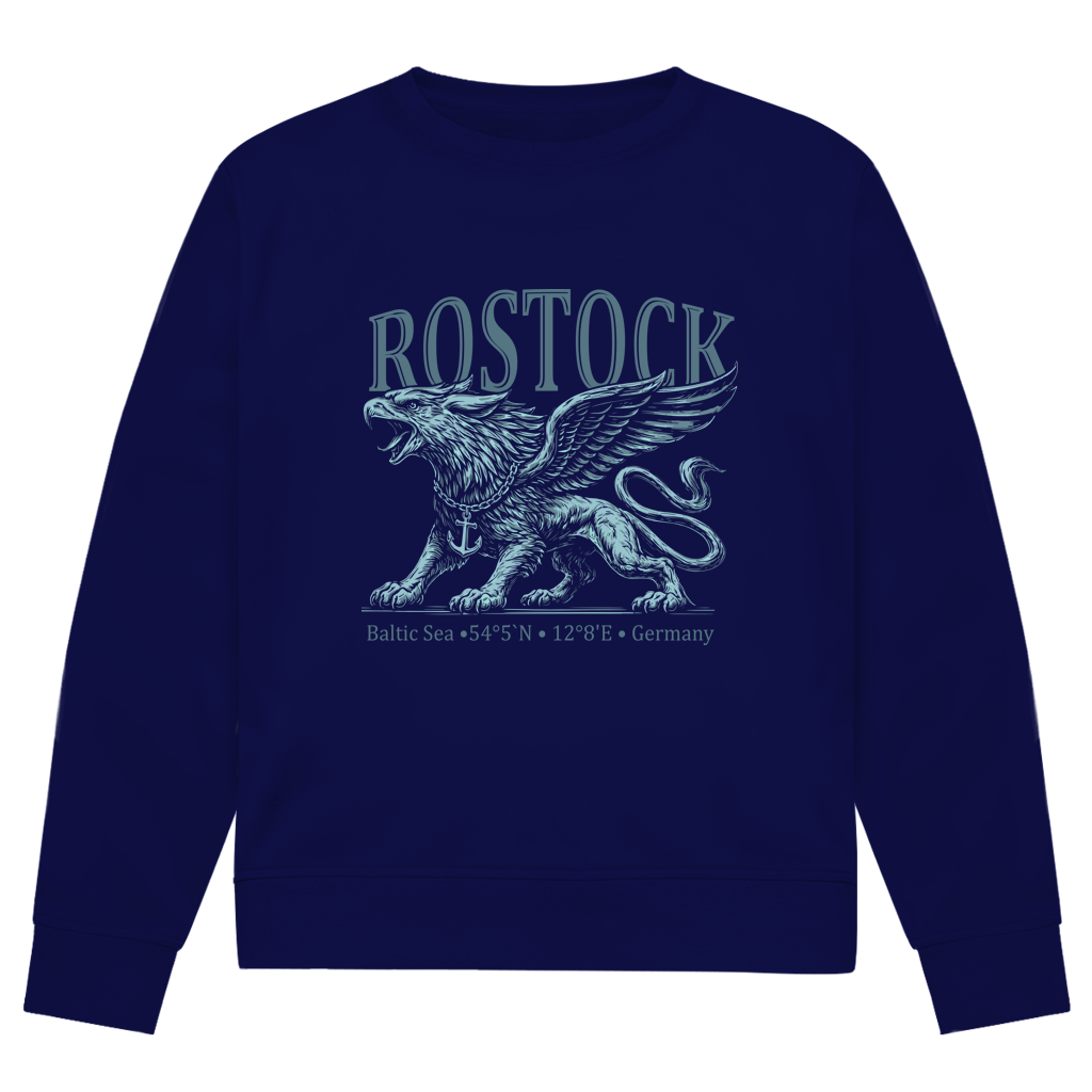 Sweatshirt Herren  "Rostock-Greif" #562 - beidseitiger Druck