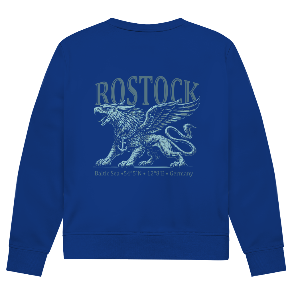 Sweatshirt Herren  "Rostock-Greif" #562 - beidseitiger Druck