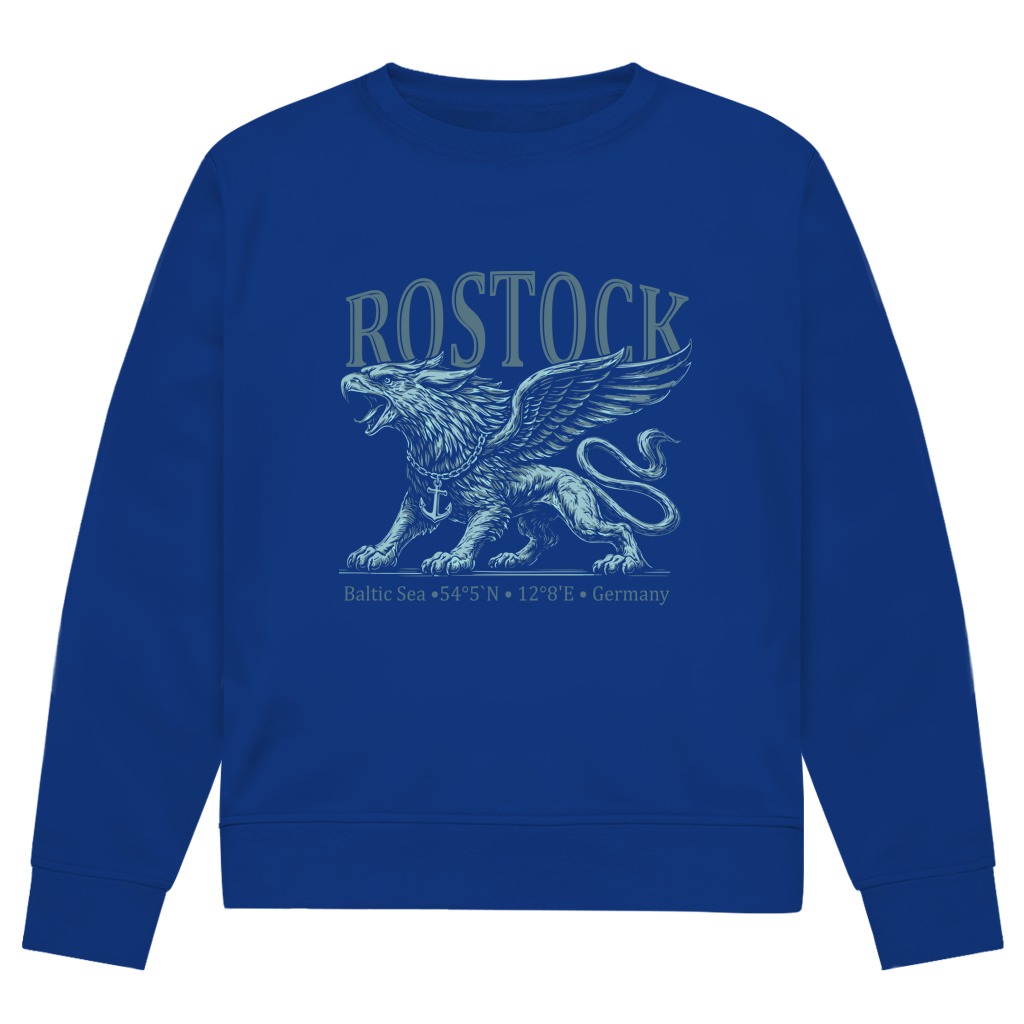 Sweatshirt Herren  "Rostock-Greif" #562 - beidseitiger Druck