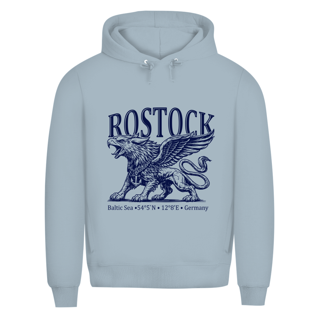 Hoodie Herren  "Rostock-Greif" #562 - einseitiger Druck