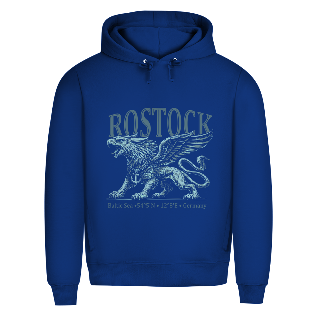 Hoodie Herren  "Rostock-Greif" #562 - einseitiger Druck