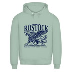 Hoodie Herren "Rostock-Greif" #562 - beidseitiger Druck