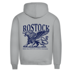 Hoodie Herren "Rostock-Greif" #562 - beidseitiger Druck