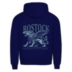 Hoodie Herren "Rostock-Greif" #562 - beidseitiger Druck
