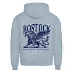 Hoodie Herren "Rostock-Greif" #562 - beidseitiger Druck