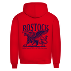 Hoodie Herren "Rostock-Greif" #562 - beidseitiger Druck