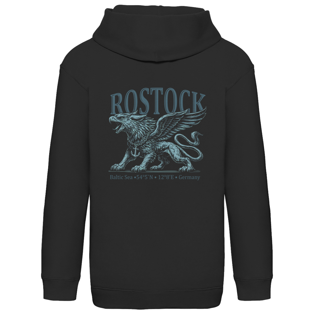 Hoodie Kinder  "Rostock-Greif" #562 - beidseitiger Druck
