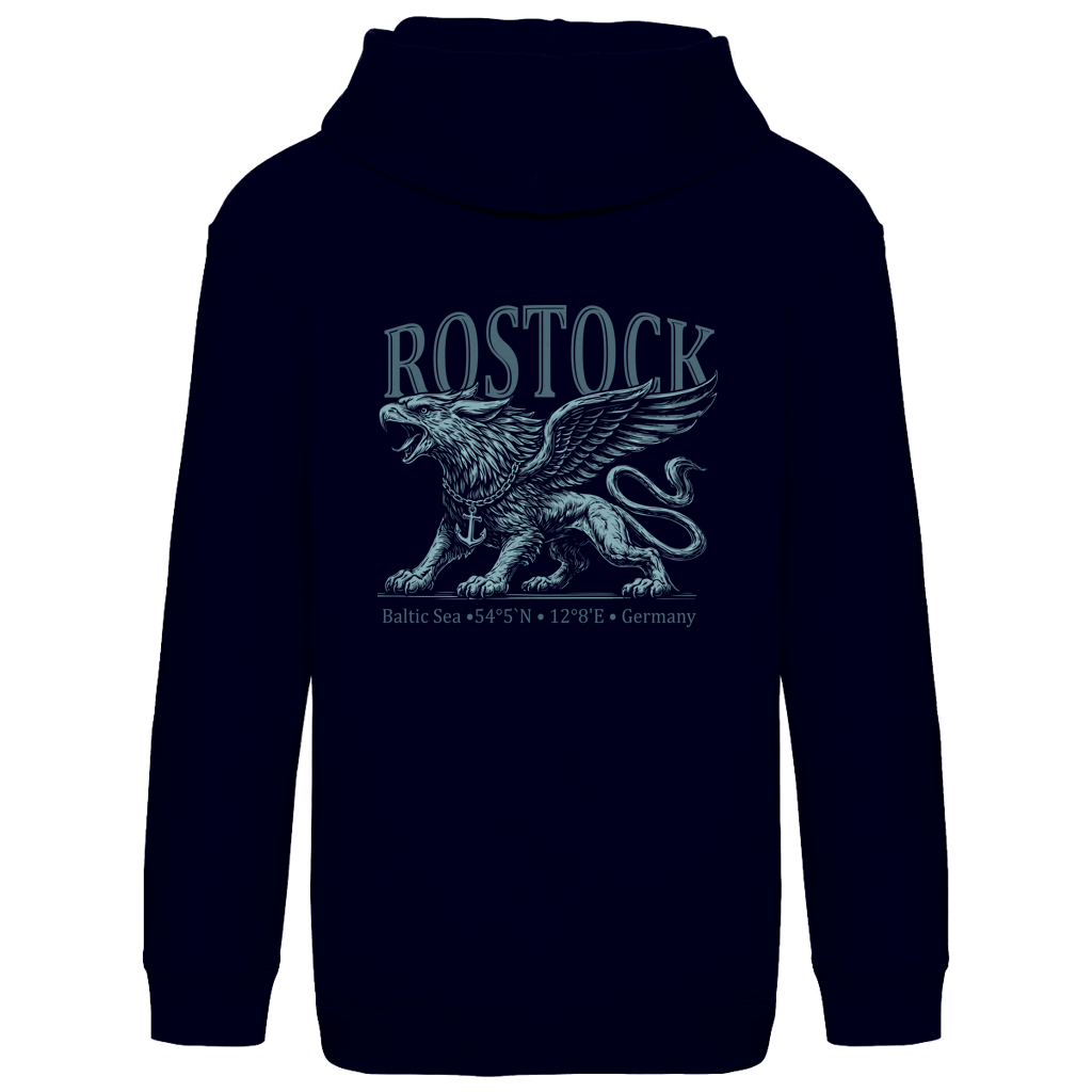 Hoodie Kinder  "Rostock-Greif" #562 - beidseitiger Druck