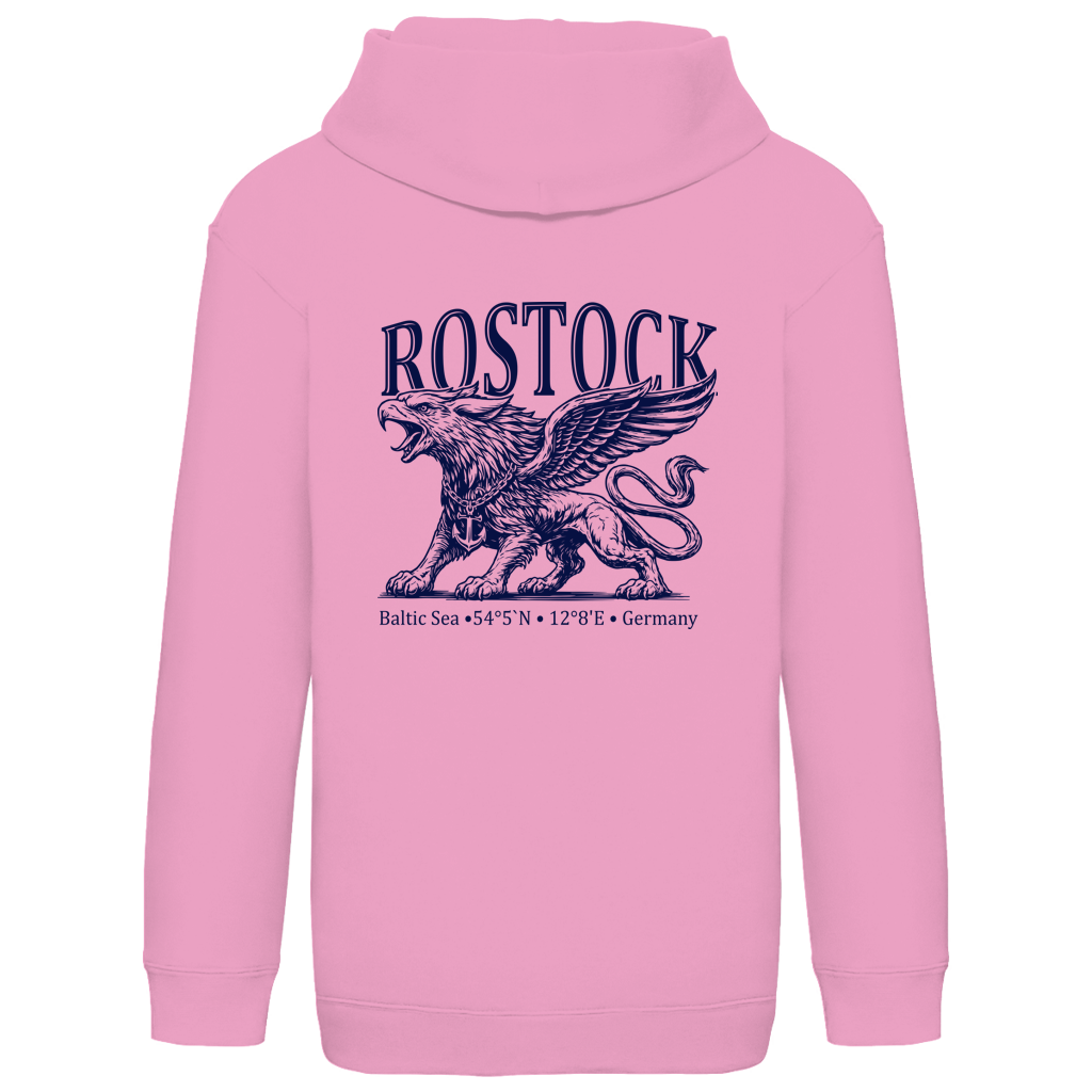 Hoodie Kinder  "Rostock-Greif" #562 - beidseitiger Druck