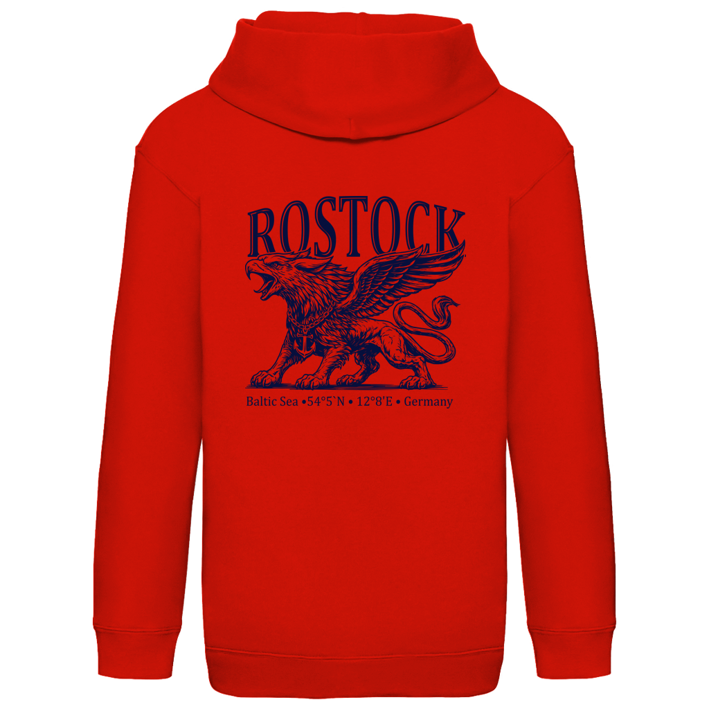 Hoodie Kinder  "Rostock-Greif" #562 - beidseitiger Druck