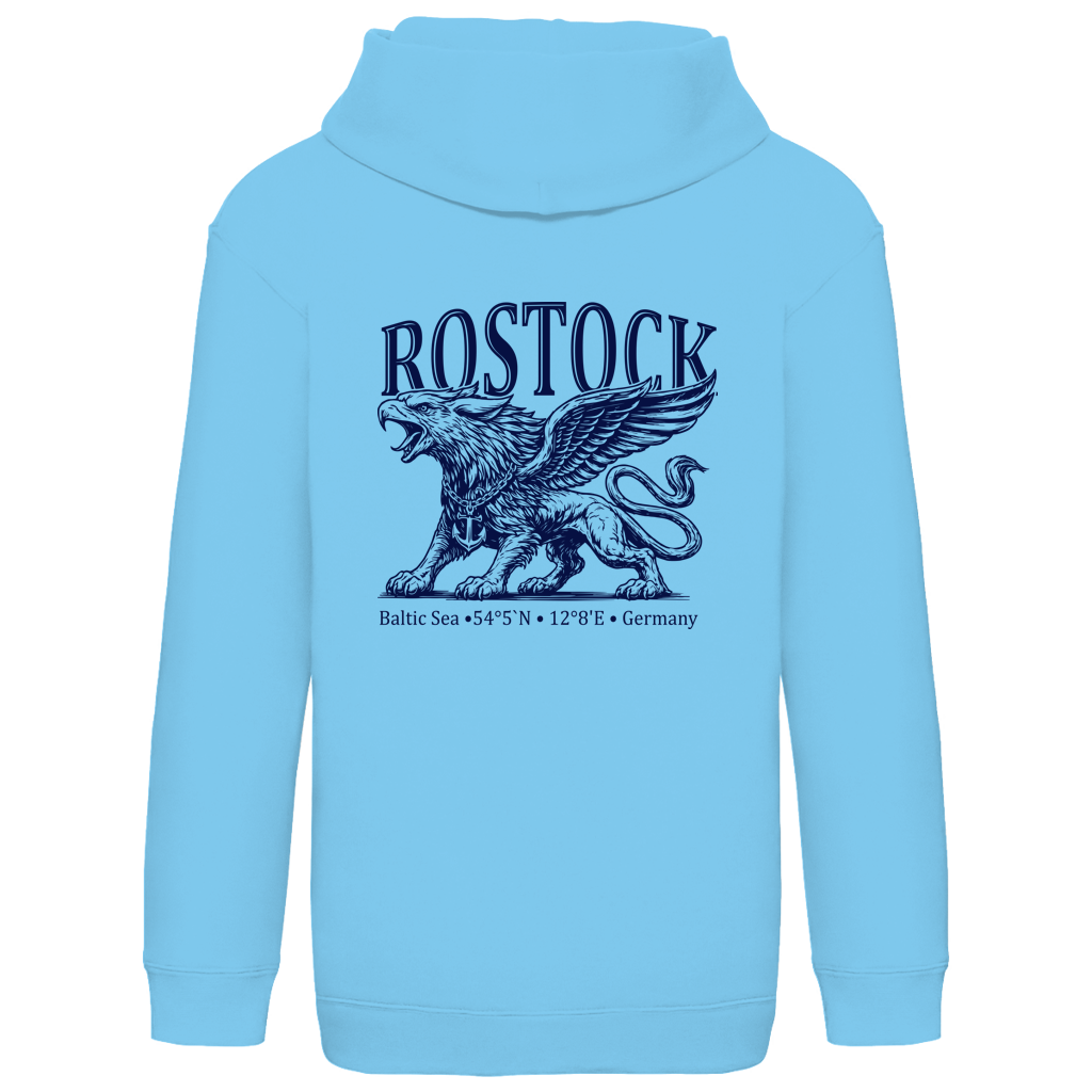 Hoodie Kinder  "Rostock-Greif" #562 - beidseitiger Druck