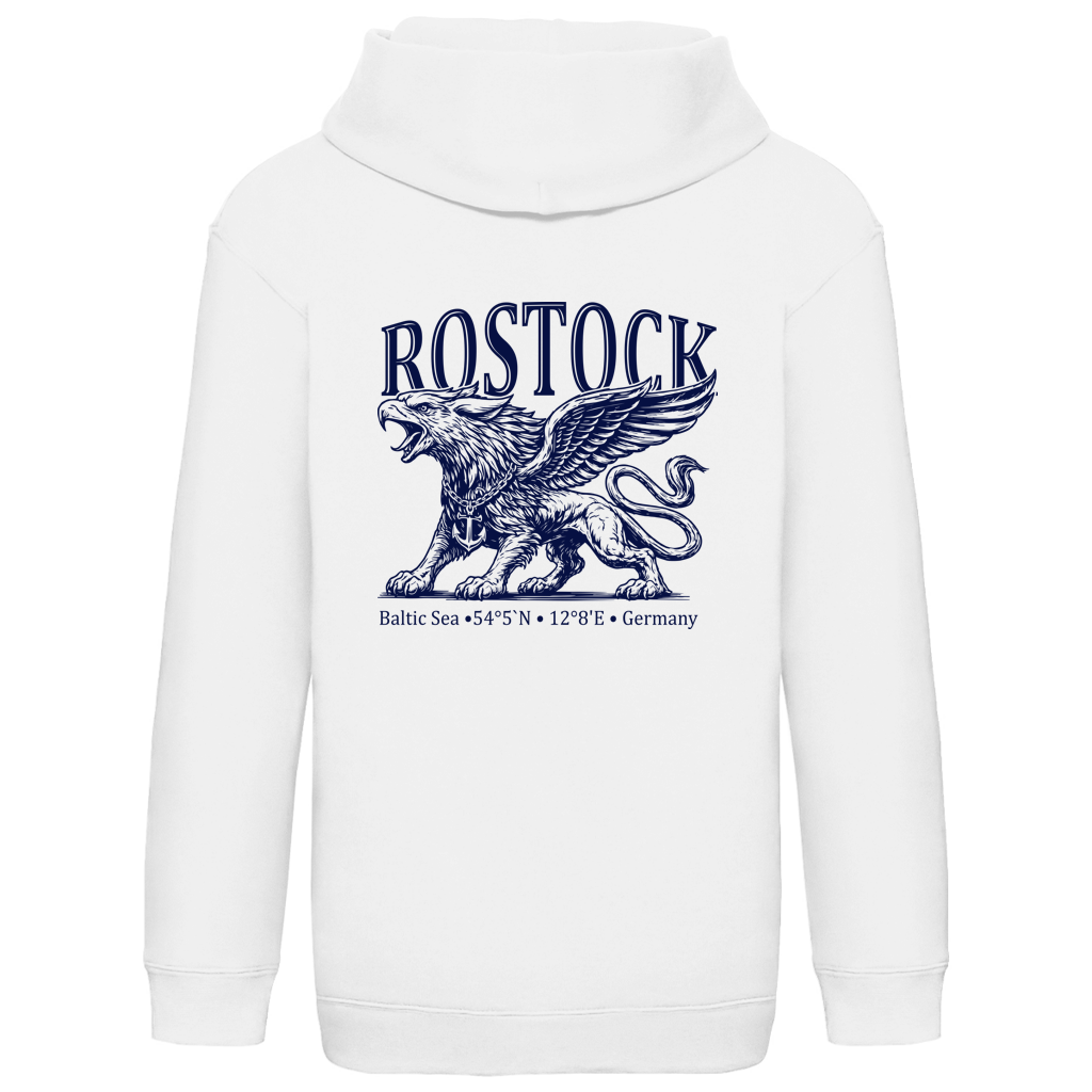 Hoodie Kinder  "Rostock-Greif" #562 - beidseitiger Druck