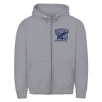 Hoodie-Jacke   "Rostock-Greif" #562 - beidseitiger Druck
