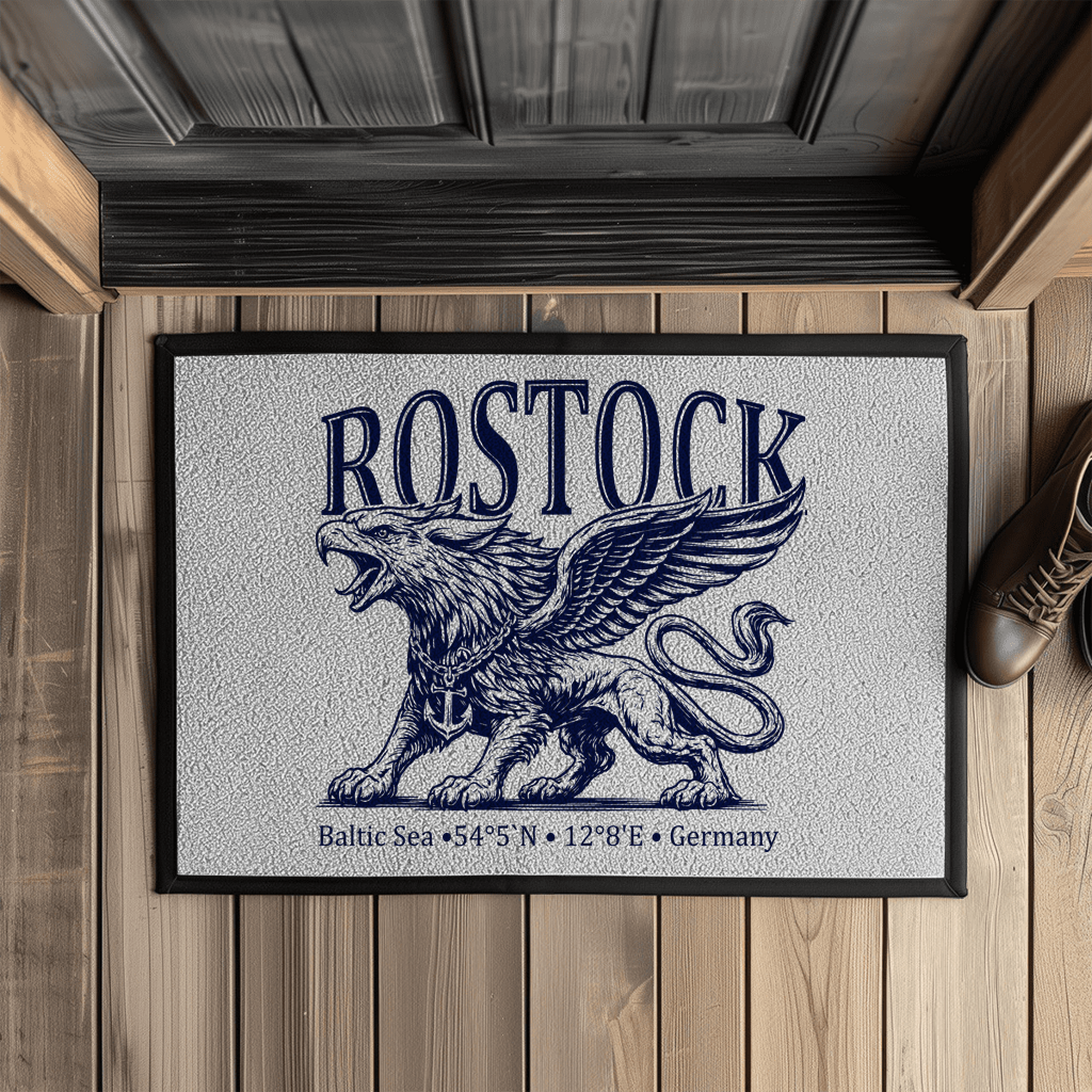 Fußmatte    "Rostock-Greif" #562