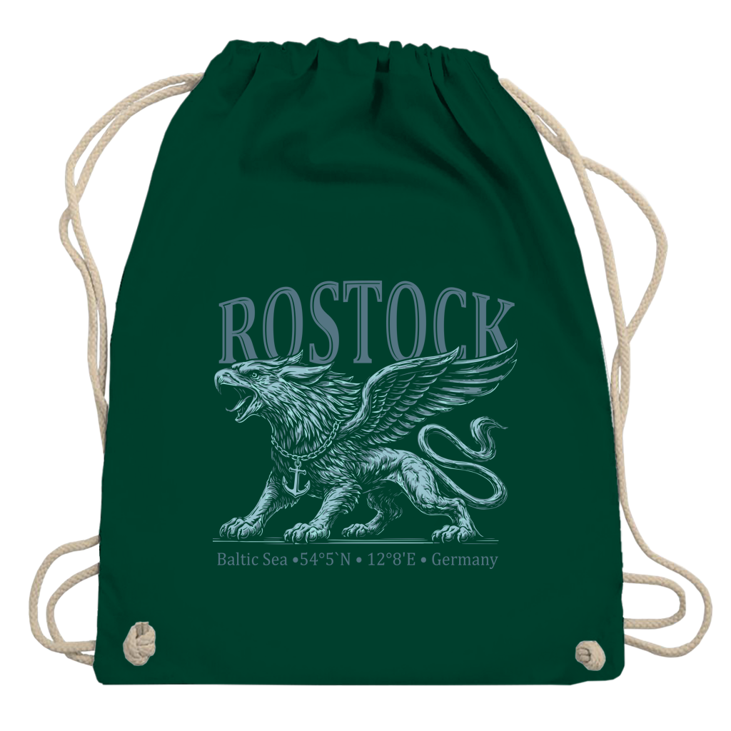 Kordelrucksack  "Rostock-Greif" #562