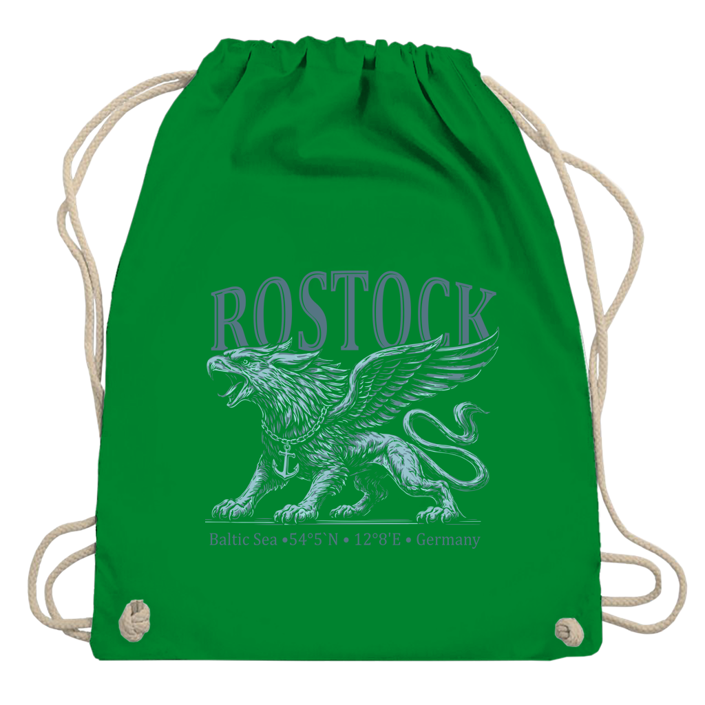 Kordelrucksack  "Rostock-Greif" #562