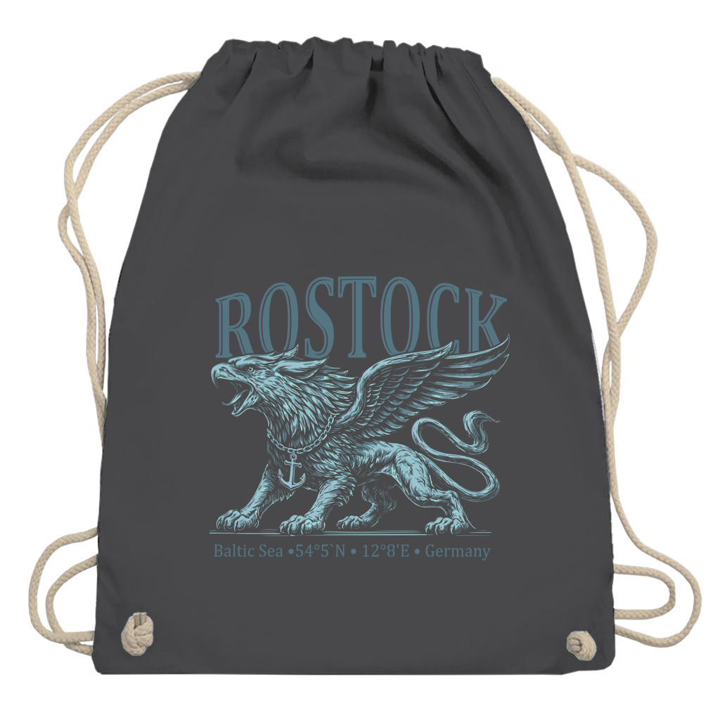 Kordelrucksack  "Rostock-Greif" #562