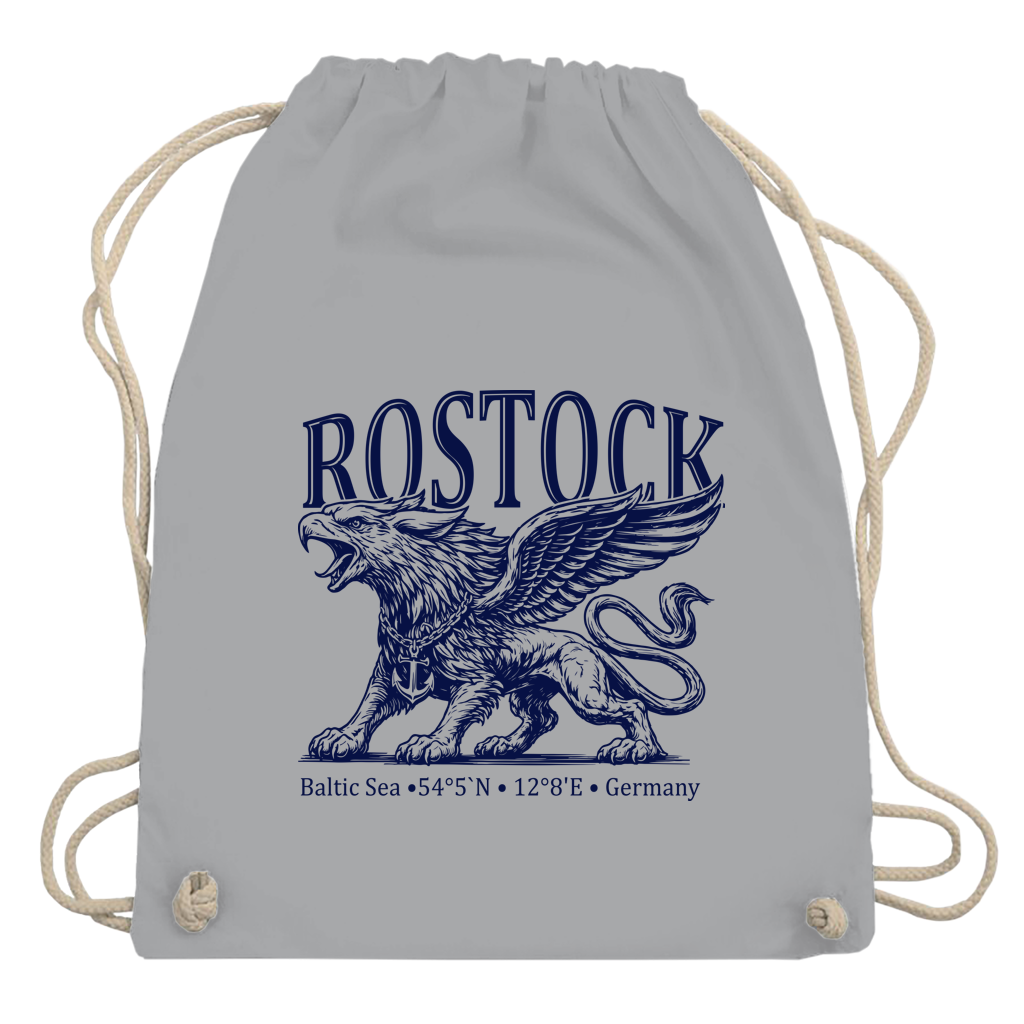 Kordelrucksack  "Rostock-Greif" #562