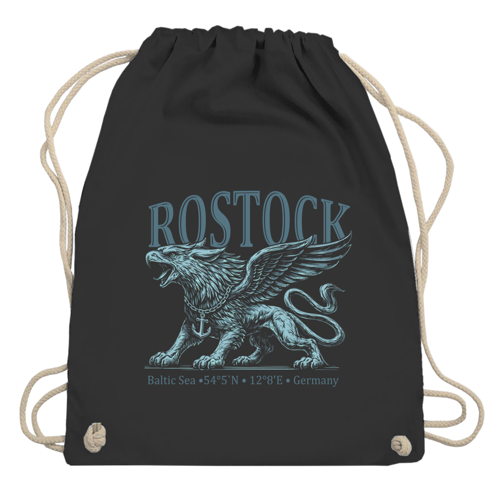 Kordelrucksack  "Rostock-Greif" #562