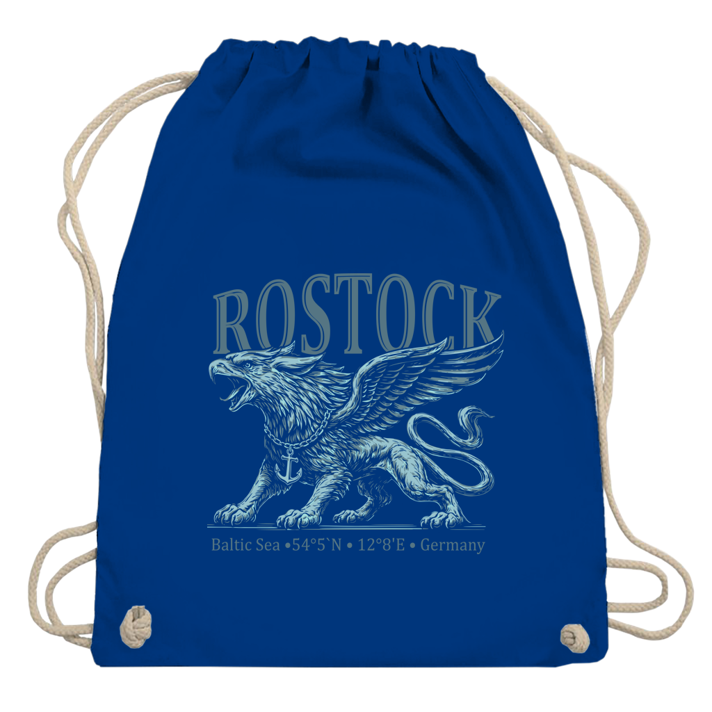 Kordelrucksack  "Rostock-Greif" #562