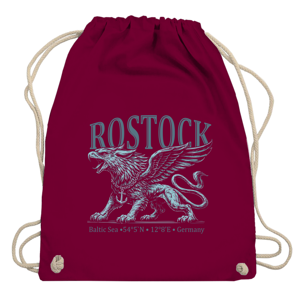 Kordelrucksack  "Rostock-Greif" #562