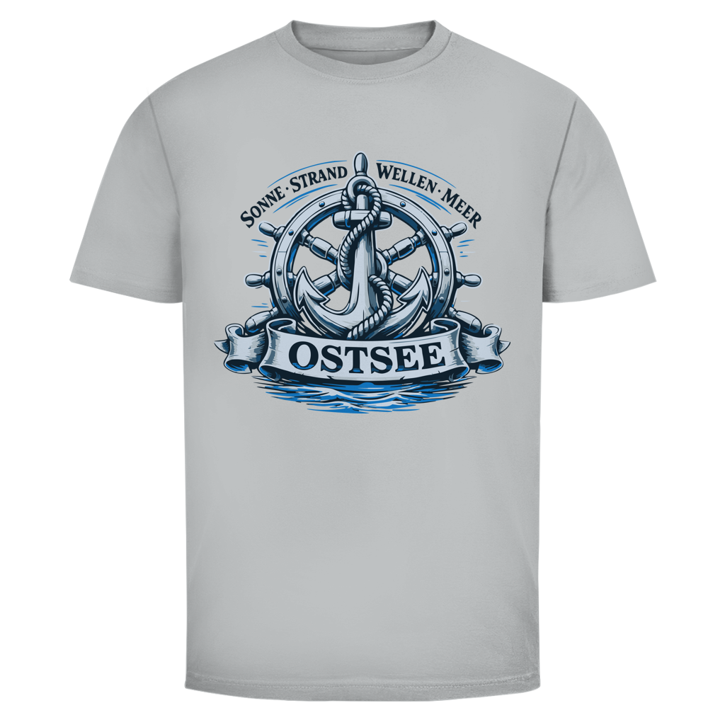 T-Shirt unisex "Ostsee Anker" #559 - einseitiger Druck