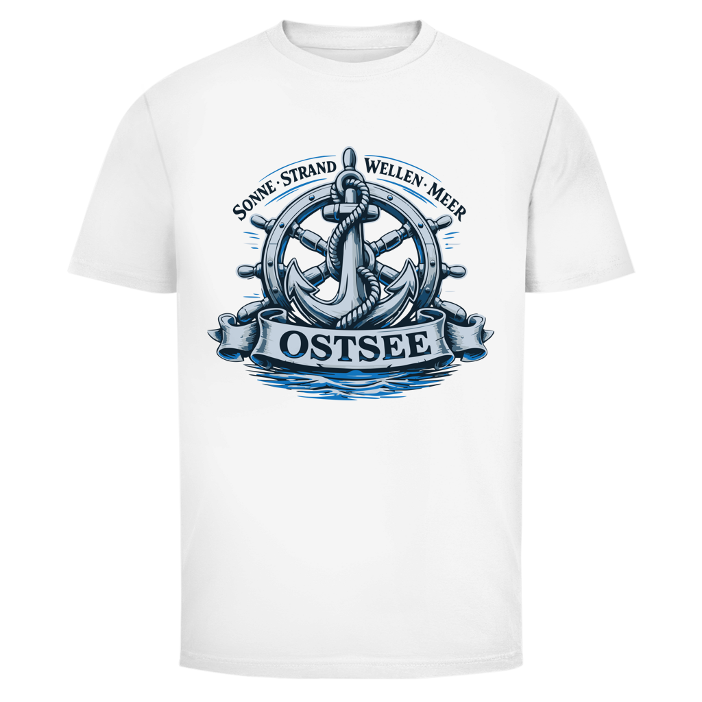 T-Shirt unisex "Ostsee Anker" #559 - einseitiger Druck