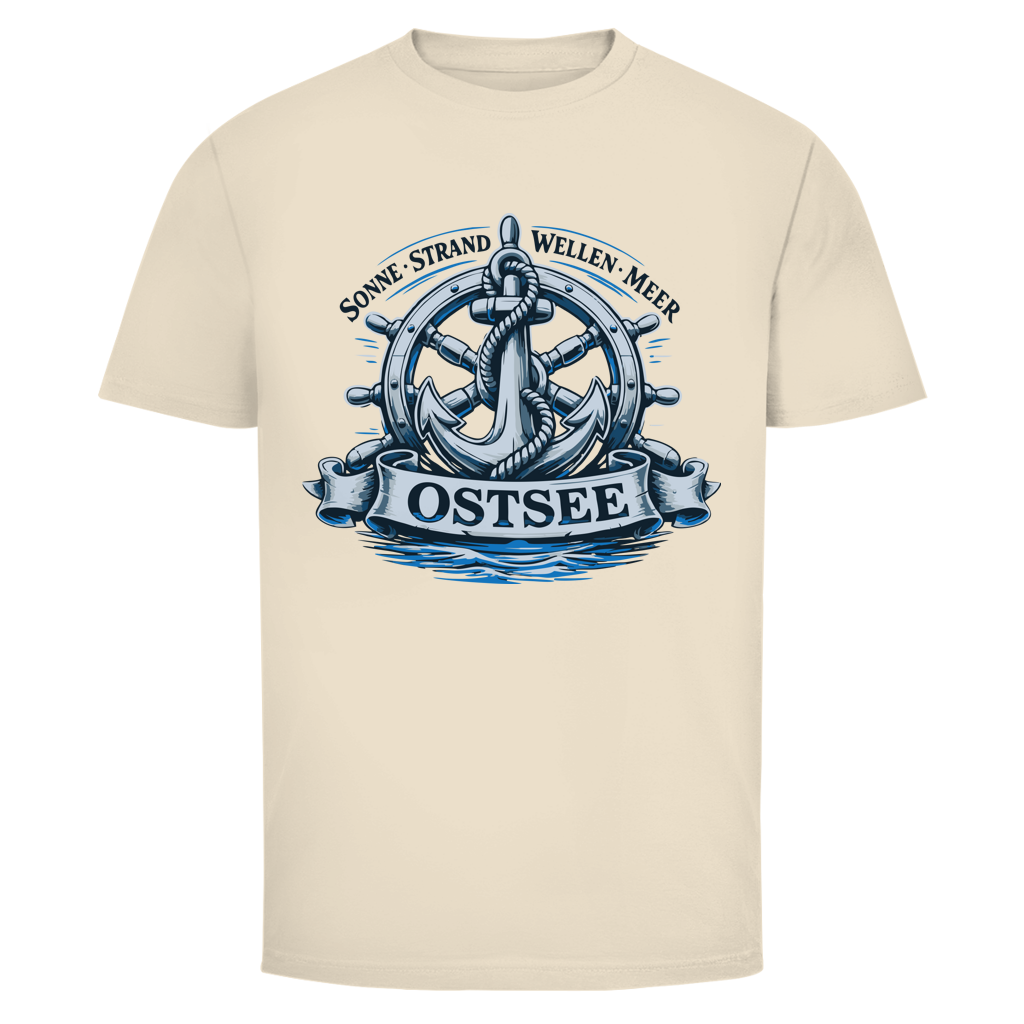 T-Shirt unisex "Ostsee Anker" #559 - einseitiger Druck