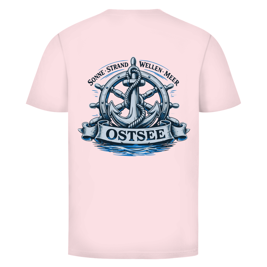 T-Shirt unisex  "Ostsee Anker" #559 - beidseitiger Druck