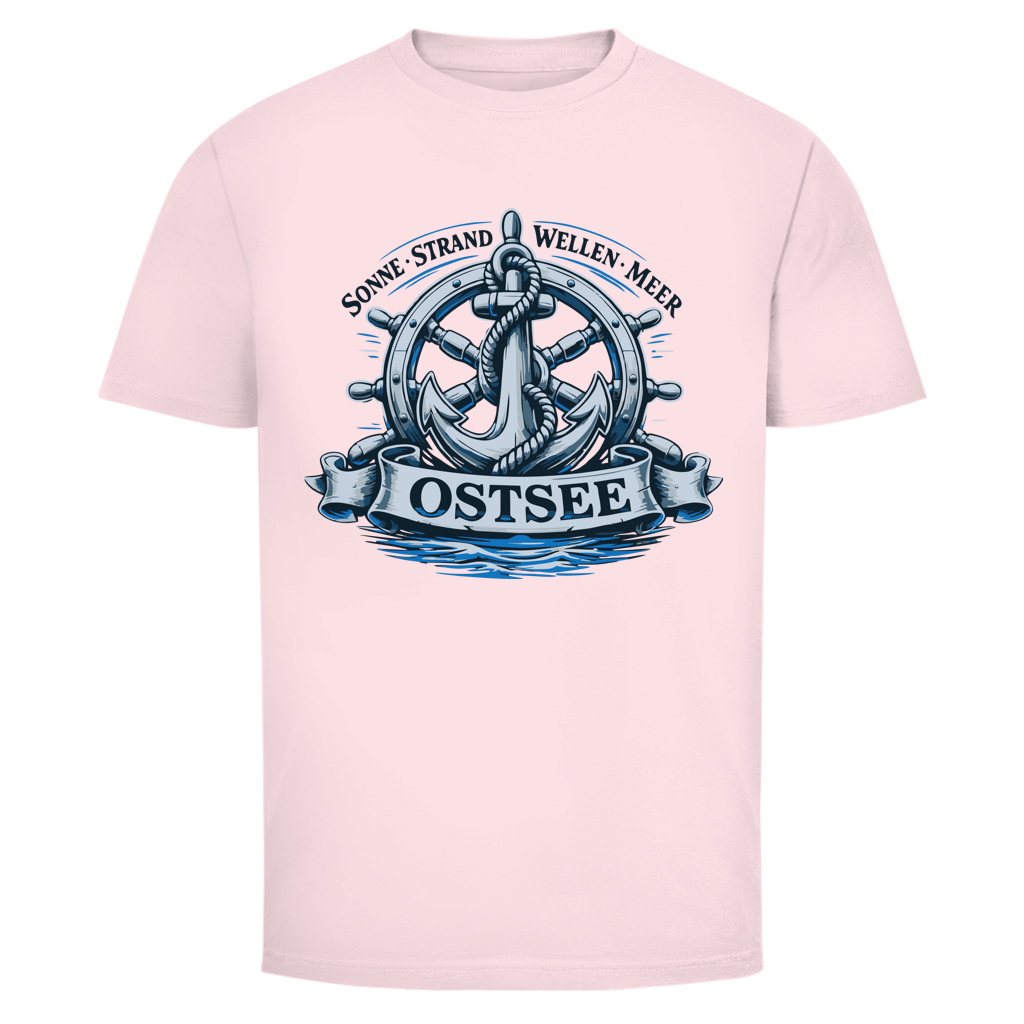 T-Shirt unisex  "Ostsee Anker" #559 - beidseitiger Druck