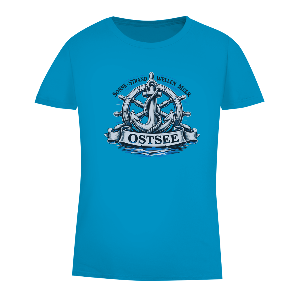 T-Shirt Damen   "Ostsee Anker" #559