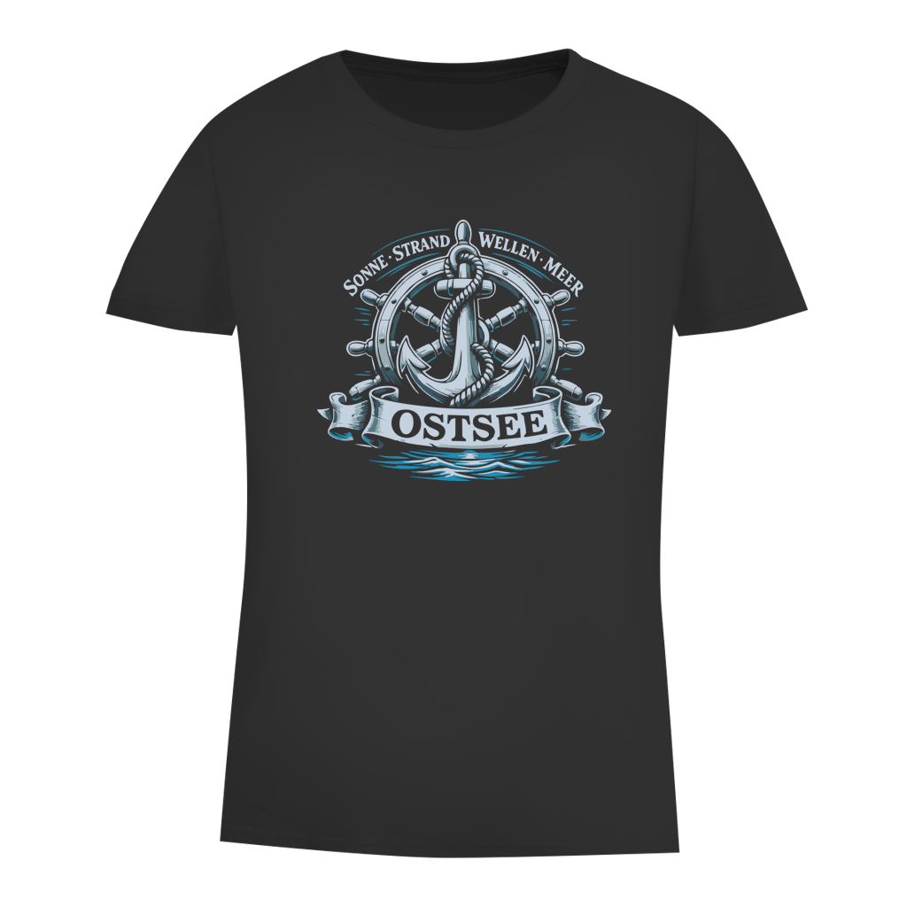 T-Shirt Damen   "Ostsee Anker" #559