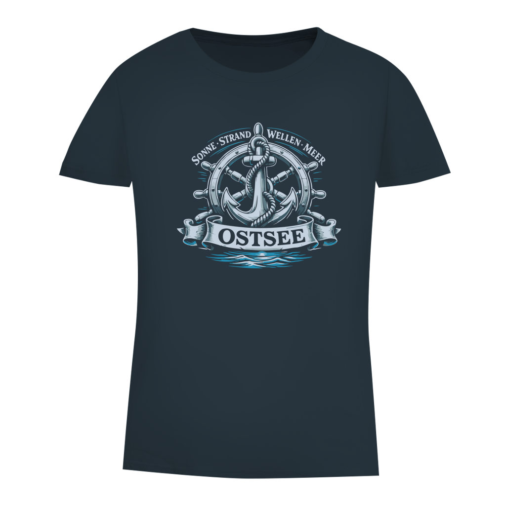 T-Shirt Damen   "Ostsee Anker" #559