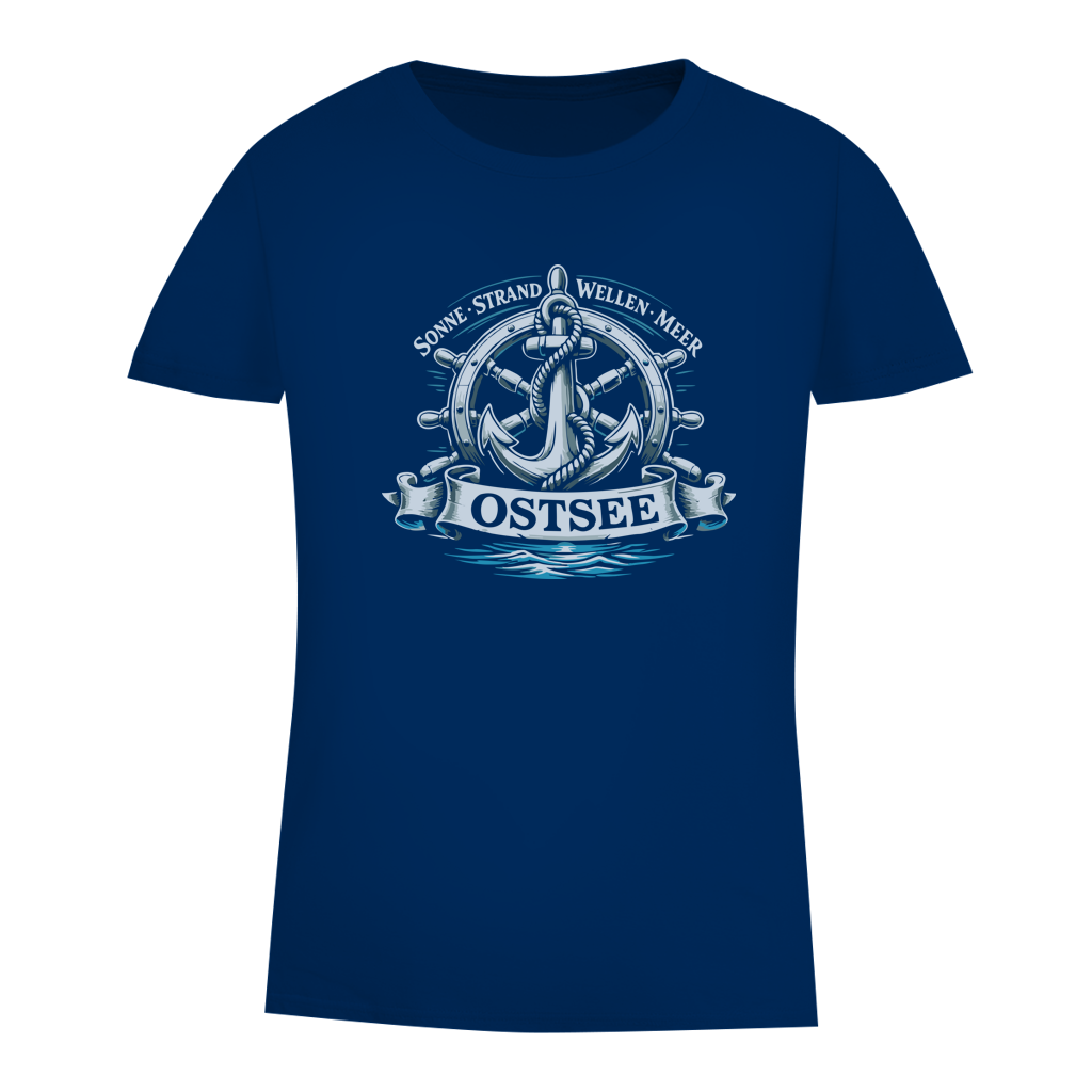 T-Shirt Damen   "Ostsee Anker" #559
