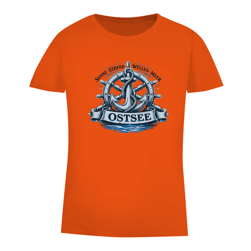 T-Shirt Damen   "Ostsee Anker" #559