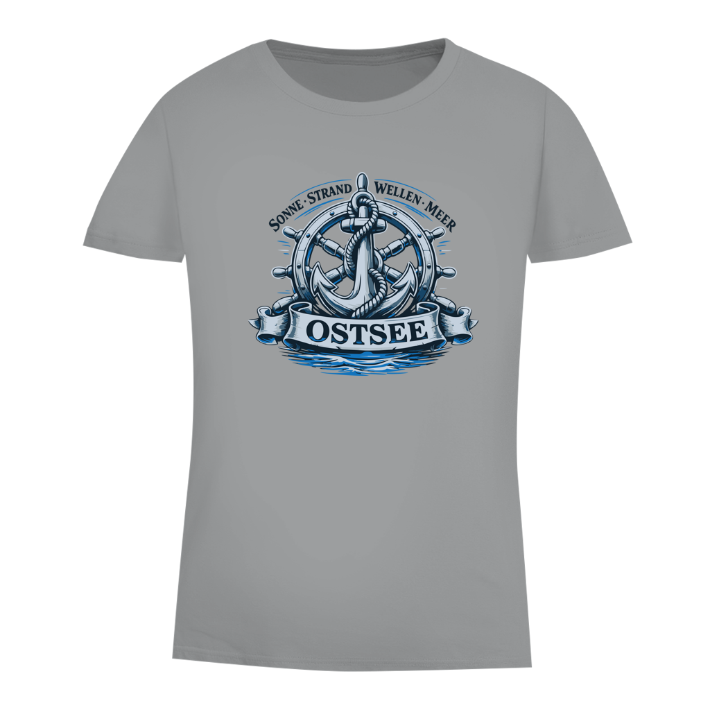 T-Shirt Damen   "Ostsee Anker" #559