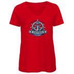 T-Shirt Damen V-Neck  "Ostsee Anker" #559