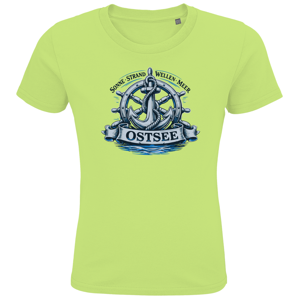 T-Shirt Kinder "Ostsee Anker" #559 - einseitiger Druck