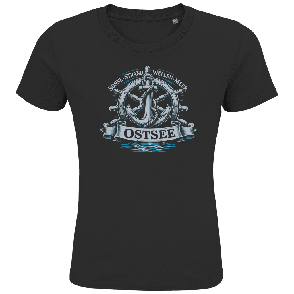 T-Shirt Kinder "Ostsee Anker" #559 - einseitiger Druck