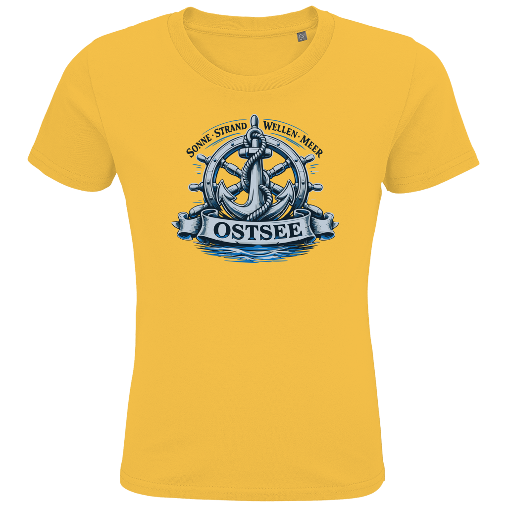 T-Shirt Kinder "Ostsee Anker" #559 - einseitiger Druck