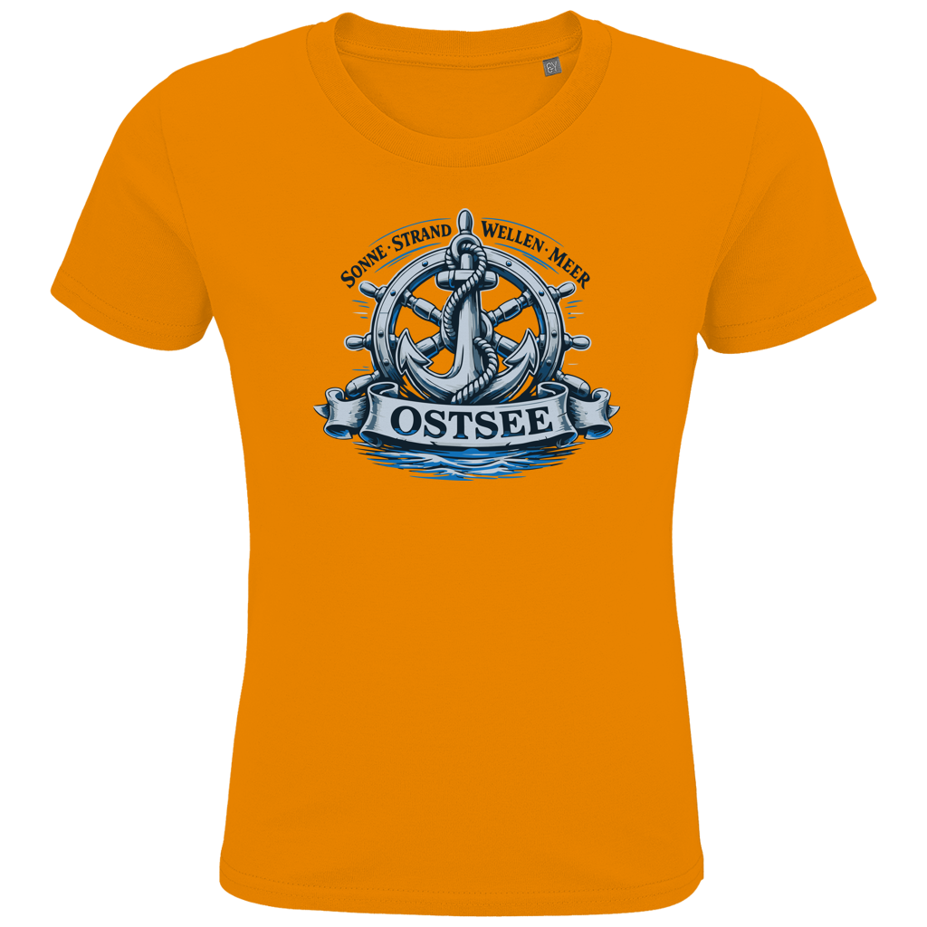 T-Shirt Kinder "Ostsee Anker" #559 - einseitiger Druck