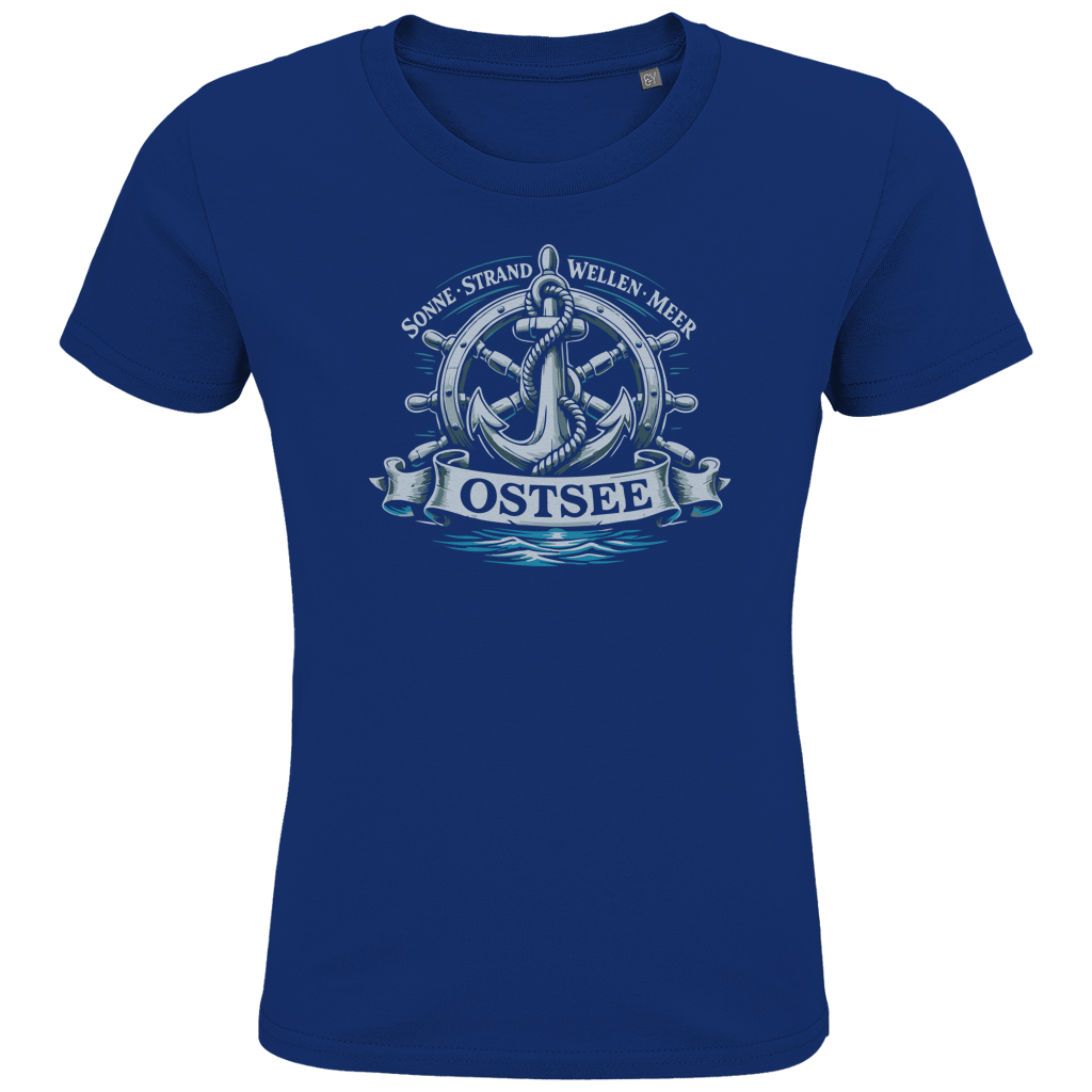 T-Shirt Kinder "Ostsee Anker" #559 - einseitiger Druck
