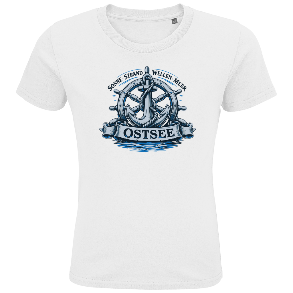 T-Shirt Kinder "Ostsee Anker" #559 - einseitiger Druck